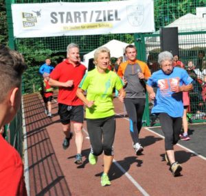 Läufer beim "Run for Fun"