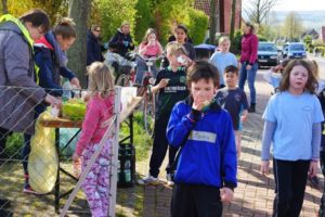 Schüler beim Lauf