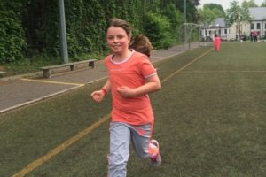 sponsorenlauf schülerin fedsieper schule
