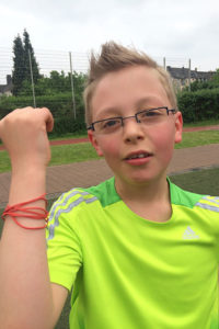 sponsorenlauf ein schüler feldsieper schule