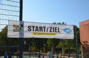 Start-und Zielbanner