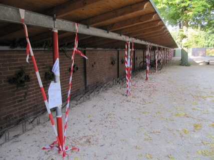 Schüler während der Projektphase 