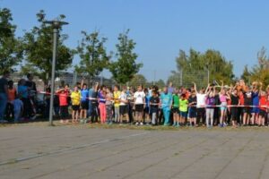Berlin: Sponsorenlauf der Grundschule am Hohen Feld