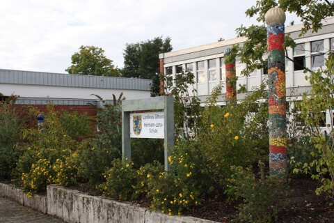 Hermman Löns Schule Schild 