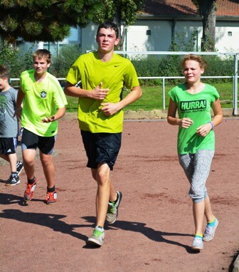 Sponsorenlauf an der Petri-Schule in Schwarnbeck