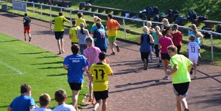 Sponsorenlauf an der Petri-Schule in Schwarnbeck