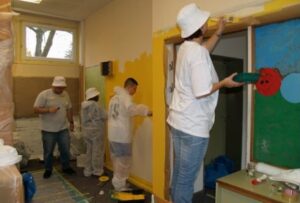 Marckmannschule Klassenraum renovieren