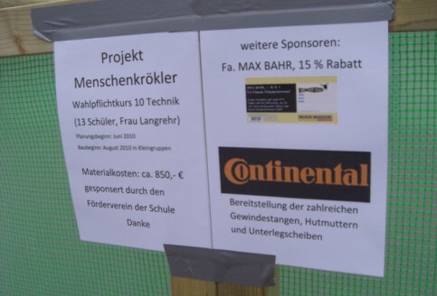 Projekt Menschenkröker Plakat