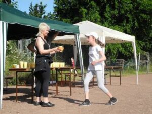 Wiesengrundschule Sponsorenlauf