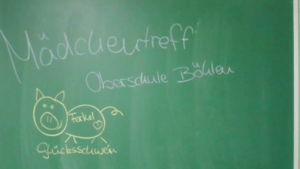 künstleriche Freiheit an der Oberschule Böhlen während der Projektwoche