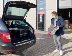 Verladen der Computer