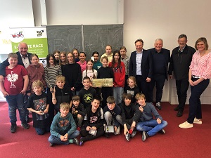 Gruppenbild Auftaktveranstaltung E-Waste Race Borken