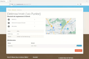 ewasterace.de - Wie kann ich von Nachbarn eingetragenen E-Schrott abholen?