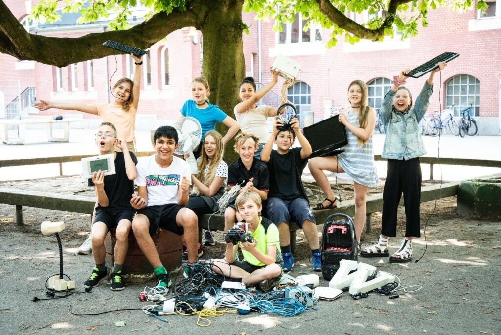 Gemeinsam können die Schülerinenn und Schüler viel bewegen