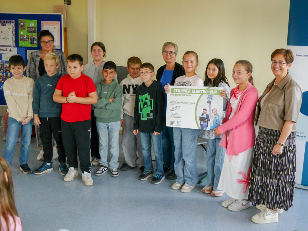 Gruppenfoto Gewinnerklasse