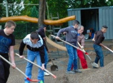 schulhof in bewegung