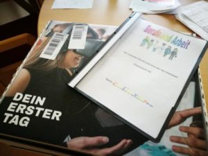 Arbeitsmappe für das Projekt